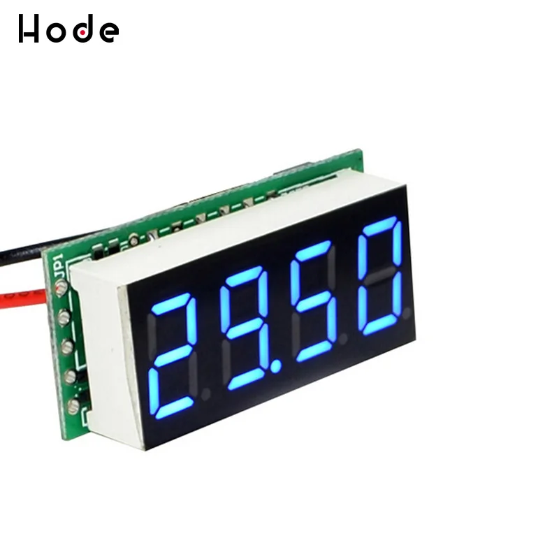

Mini 0.36 inch DC 0V-33V 4 bits Digital BLUE LED Display Panel Voltage Meter Voltmeter tester