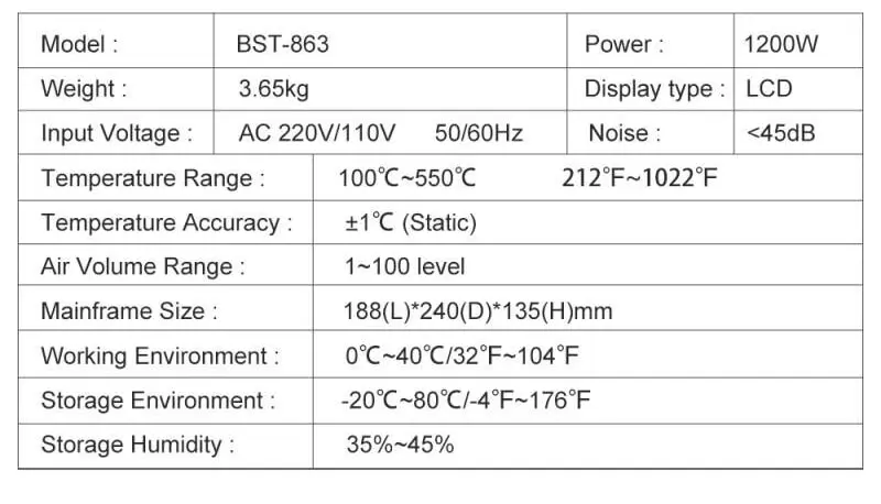 Leadfree Регулируемая станция горячего воздуха паяльная сенсорный экран lcd для телефона процессор печатная плата Desolderig лучше чем QUICK 861DW 1200w