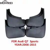 4 ชิ้น/เซ็ตรถจัดแต่งทรงผม mudguards สำหรับ Audi Q7 Sport 2008 2009 2010 2011 2012 2013 2014 2015 Mud Flaps splash Guards fender