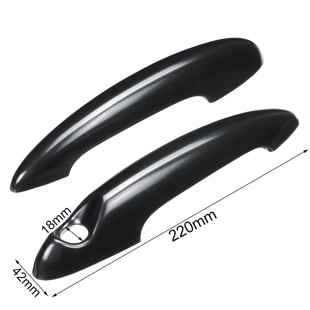 2 piezas cubierta de la manija de la puerta para BMW Mini Cooper S R50 R53 R56 brillo Auto Exterior piezas negro cubierta de la manija de la puerta Trim 2 piezas cubierta de la manija de la puerta para BMW Mini Cooper S R50 R53 R56 brillo Auto Exterior piezas negro cubierta de la manija de la puerta Trim