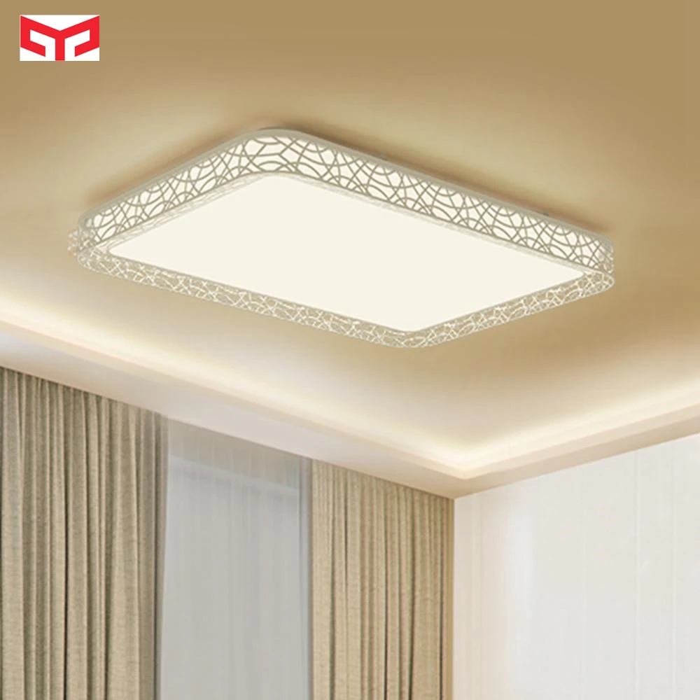 

MI Mijia Yeelight YILAI YlXD07Yl 110W Rectangle Style Hollow LED Ceiling Light Pro 220-240V For Mihome APP Remote Night Light