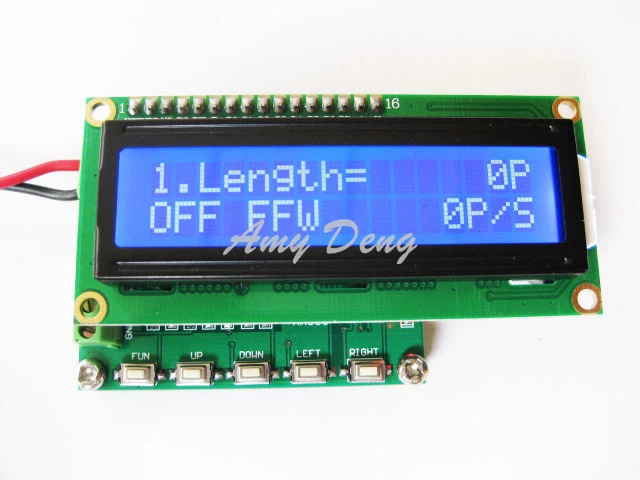 

Single-axis stepper motor controller 50khz pulse without losing step 0.Hz to 200kHz frequency meter