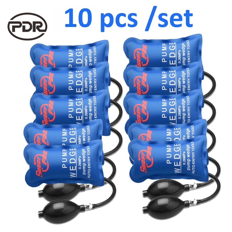 US $38.56 Pdr 10 PcsSet Tools Pump Wedge Locksmith Tools Auto Air Wedge Airbag Lock Pick Set Open Car Door Lock Hand Tools
