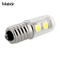 E14 220 В/1 Вт 7LED Белый Офис холодильник мозоли практические лампа