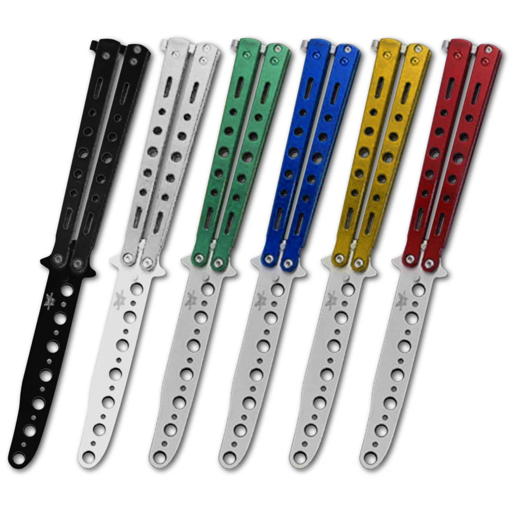 Karambit CS GO Game Butterfly Balisong Knife Dull Tool Trainer Knife