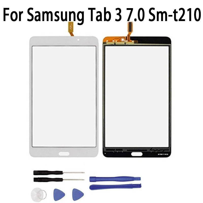 Сенсорный сенсор для Samsung Tab 3 7 0 T211 T210 сенсорный экран стекло дигитайзер Передняя