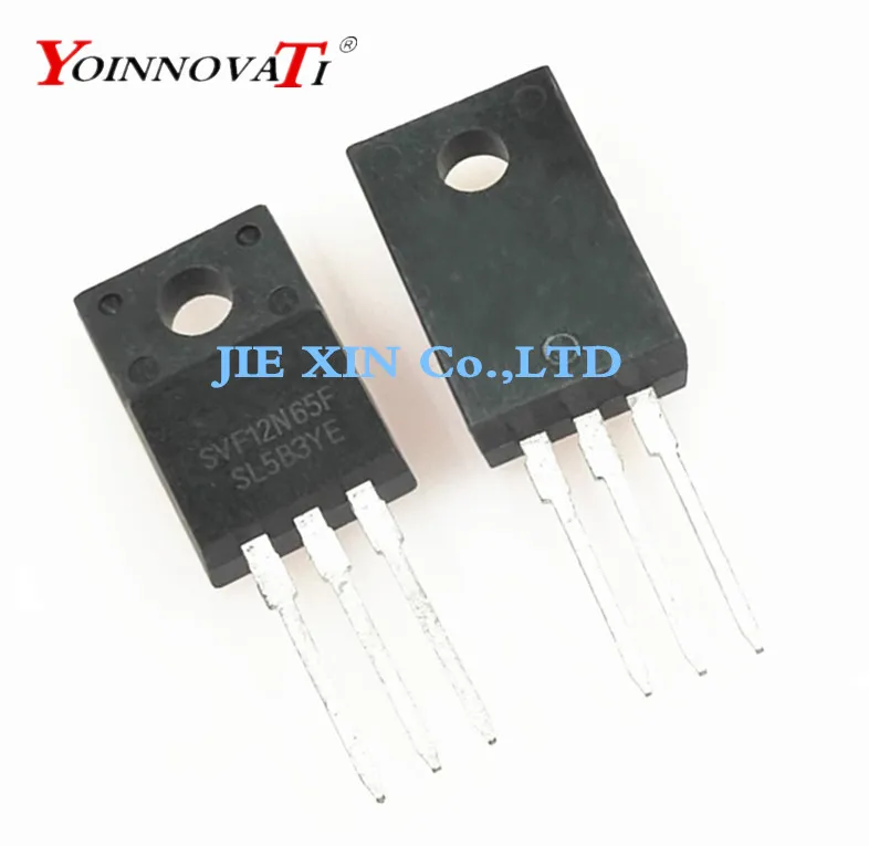 50 шт./лот SVF12N65F SVF12N65 12N65 TO-220F IC лучшего качества. | Электронные компоненты и