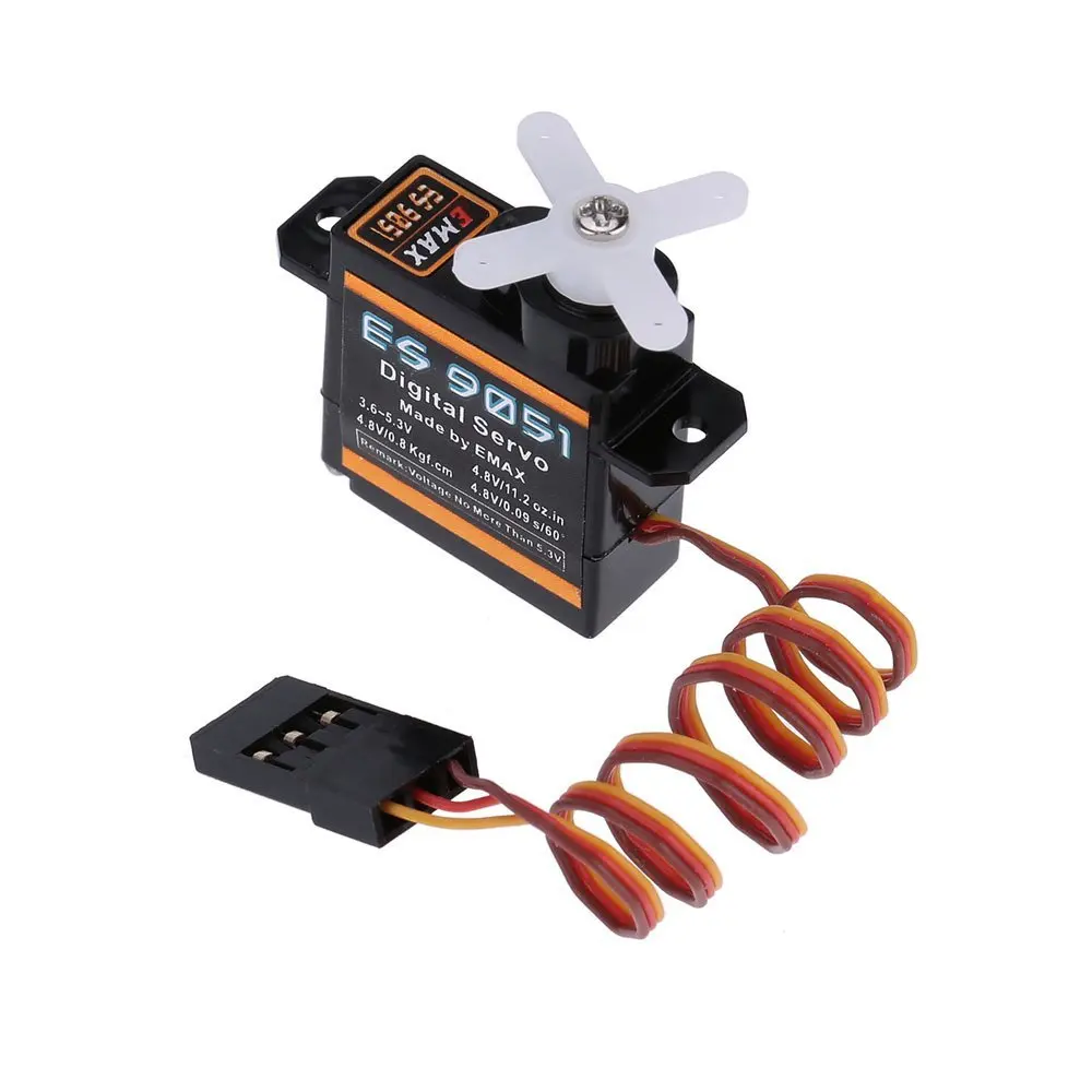 EMAX ES9051 4.3g Plastic Digital Servo for RC 3D F3P Airplane DIY
