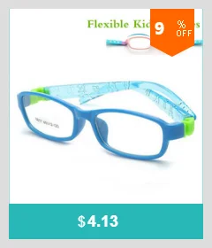 Милый резиновый ноги дети животных Съемная очки Оптические очки Рамки очки для детей без винт безопасный линзы для близорукости 8818