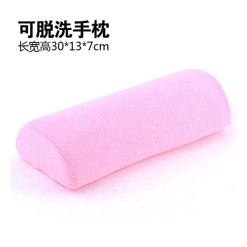

Professional Soft Hand Rest Cushion Pillow Nail Art Design Manicure Care Salon Half Column Tool