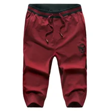 Новые летние трикотажные шорты мужские повседневные спортивные шорты с эластичной резинкой на талии шорты для бега в стиле хип-хоп Мужская одежда