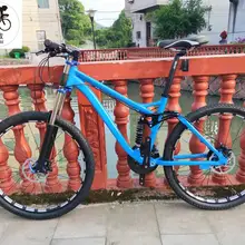 Kalosse гидравлический 24 скорости полной подвеской, асксессуары для велосипеда 27,5X17 дюймов горный велосипед