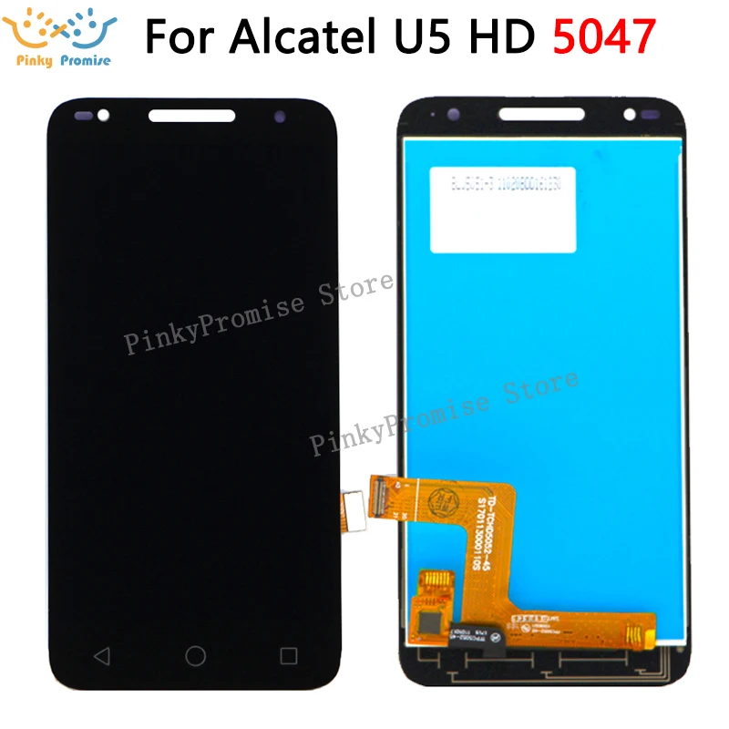 

5.0inch For Alcatel U5 HD 5047i 5047D lcd Display+Touch Screen Digitizer Assembly Replacement For Alcatel u5 Cell Phone