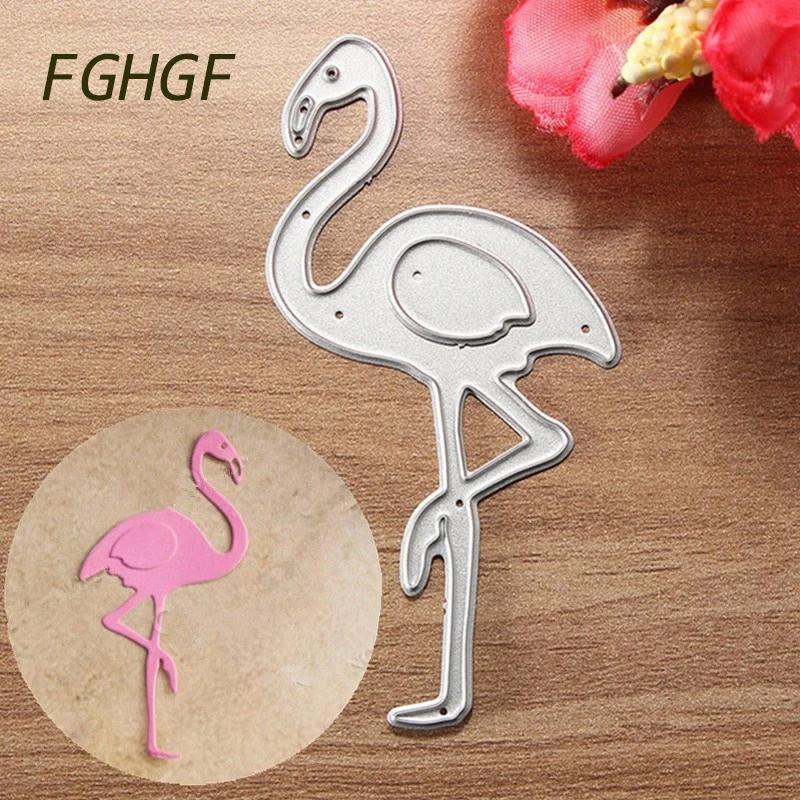 

Flamingo Metal Cutting Dies Scrapbooking Cutting Stamp/photo album Decorative Embossing Card Paper Embossing Craft