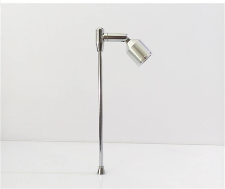 85-265Vac Входная Светодиодная лампа для шкафа, вращающаяся 1 Вт витрина, ювелирная лампа, коммерческий акцент точечного освещения