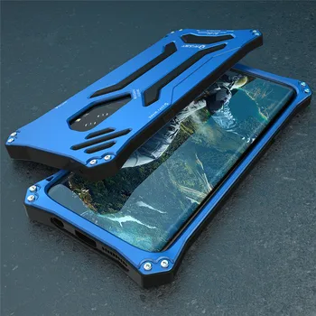 

R-JUST Waterproof Aluminum Case For Samsung S9 Luxury Drop Shock-proof Metal Silicone Cover For Samsung Galaxy S9 Plus S9+