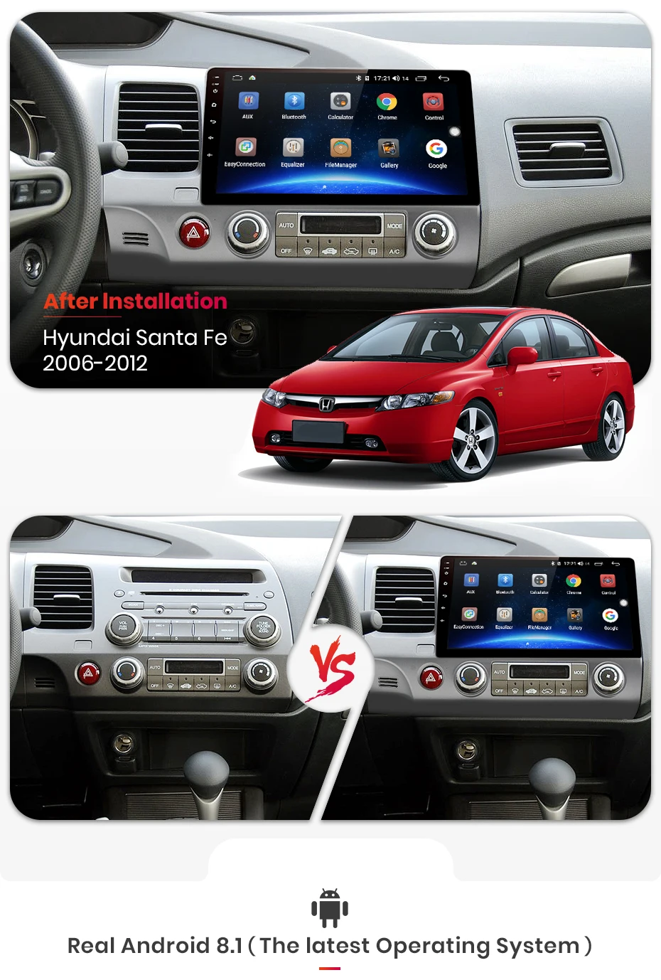 Flash Deal Junsun V1 pro 4G+64G CarPlay Android 9.0 DSP For Honda Civic 2006-2011 Car Radio Multimedia Video Player GPS RDS 2 din dvd 7 Flash Deal Junsun V1 pro 4G+64G CarPlay Android 9.0 DSP For Honda Civic 2006-2011 Car Radio Multimedia Video Player GPS RDS 2 din dvd 7