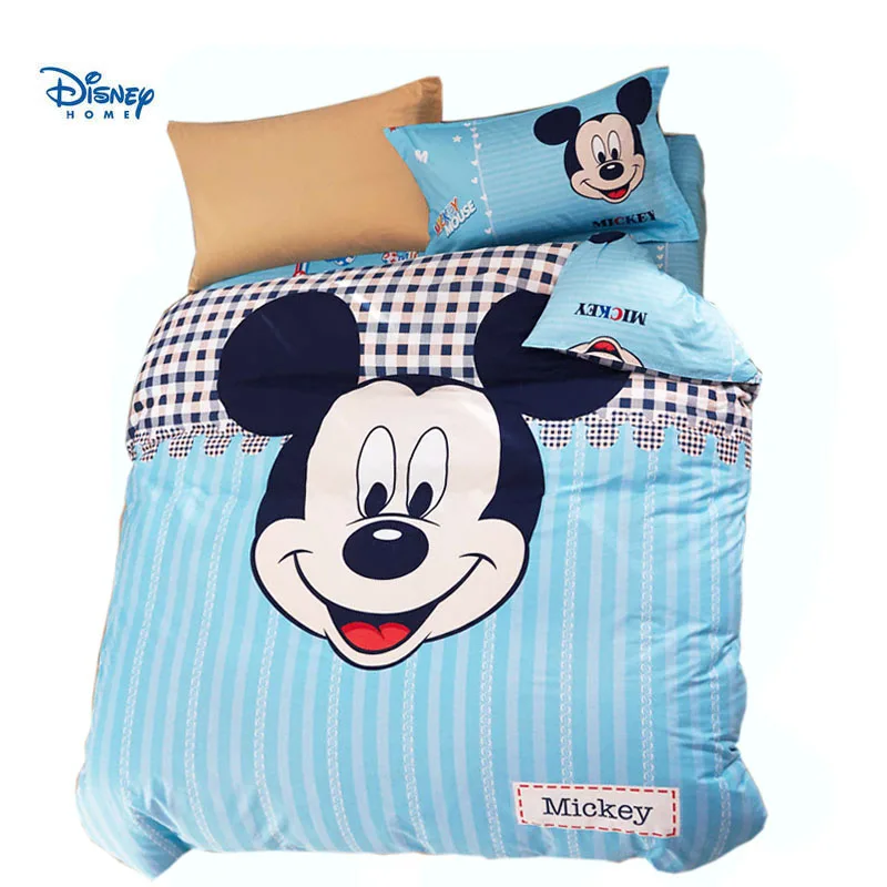 Disney Cartoon Bed Linens 3d Mickey Mouse Comforter Set Twin Queen
