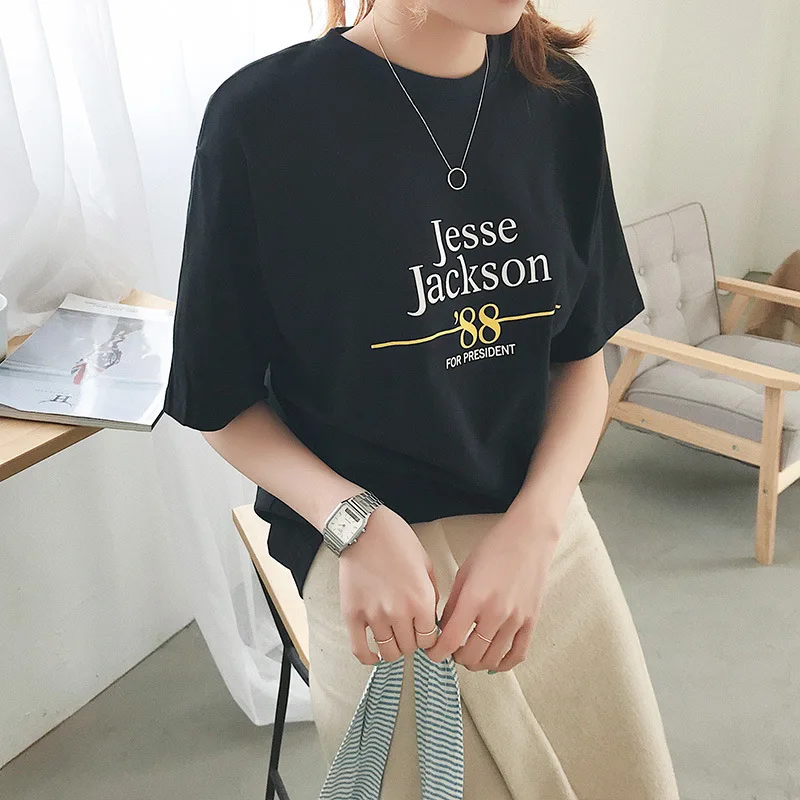 t shirt T1802 black-1