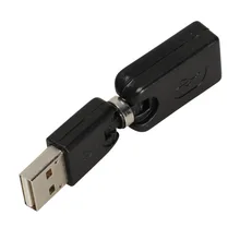 А Ausuky USB адаптер гибкий поворотный твист угол 360 градусов вращающийся USB 2,0 адаптер-20