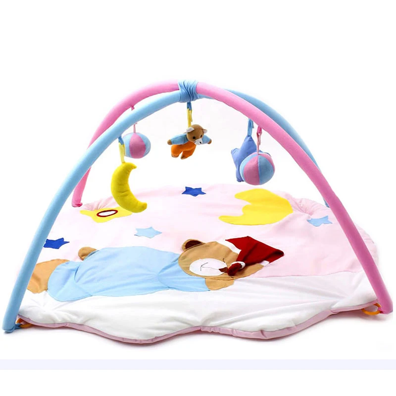 

Baby Fun Toys Infant Play Mat Tapete Newborn Play Sleeping Bear Rug Educational Crawling Mat Play Gym Carpet -- DBYC154 PT49