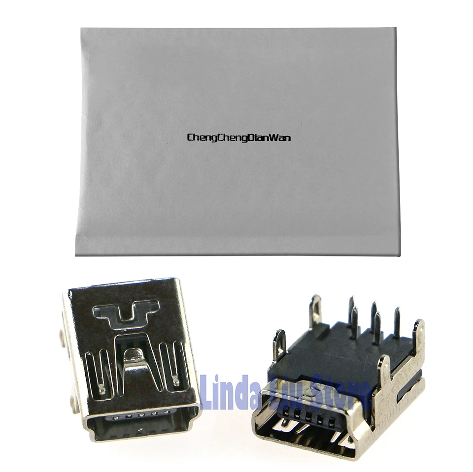 Chengchengdianwan 300 шт./лот Mini-USB зарядка зарядного устройства Зарядное устройство USB гнездо запчастей для PS3 Беспроводной регулятор Joypad