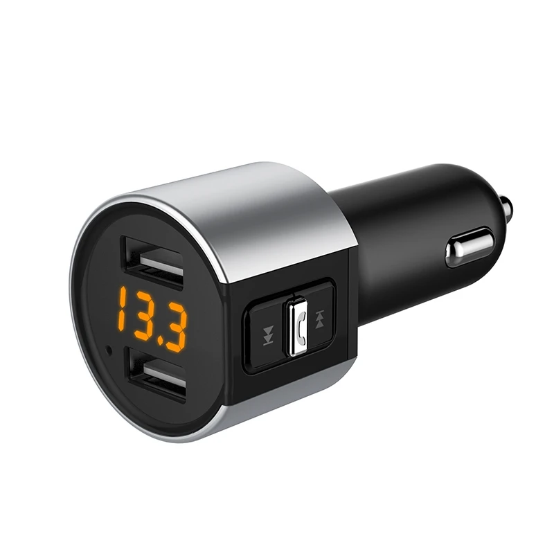 VicTsing Car Bluetooth FM Transmitter Wireless Radio Adapter MP3 Player & Car USB Charger 5V3.4A Modulator BT Handsfree Car Kit (7)