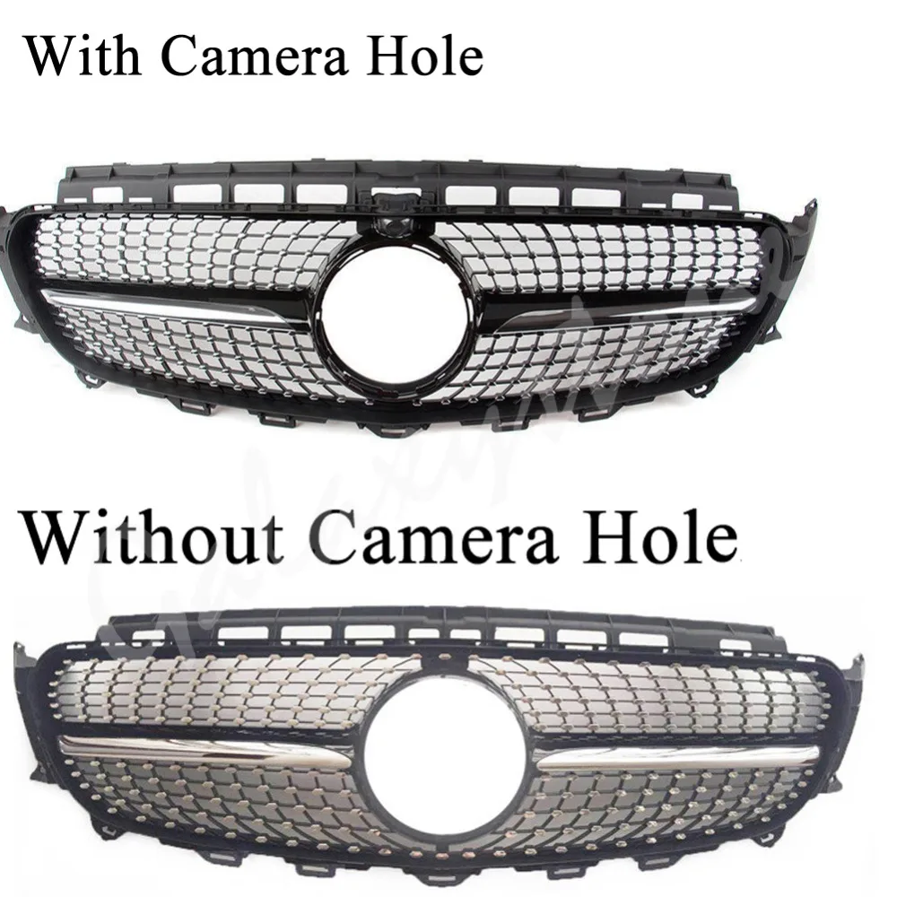 

Front Grille fit for Mercedes Benz W213 2016-2017 Diamond with/without Camera Hole
