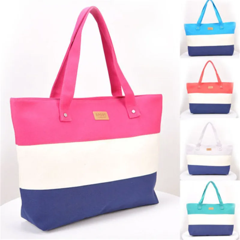 2017 New Mujer Summer Messenger Bag Beach Handbag Bags Brand Totes Women Ladies Stripes Canvas Shoulder Bag Drop Shipping N508 2 2017 New Mujer Summer Messenger Bag Beach Handbag Bags Brand Totes Women Ladies Stripes Canvas Shoulder Bag Drop Shipping N508 2