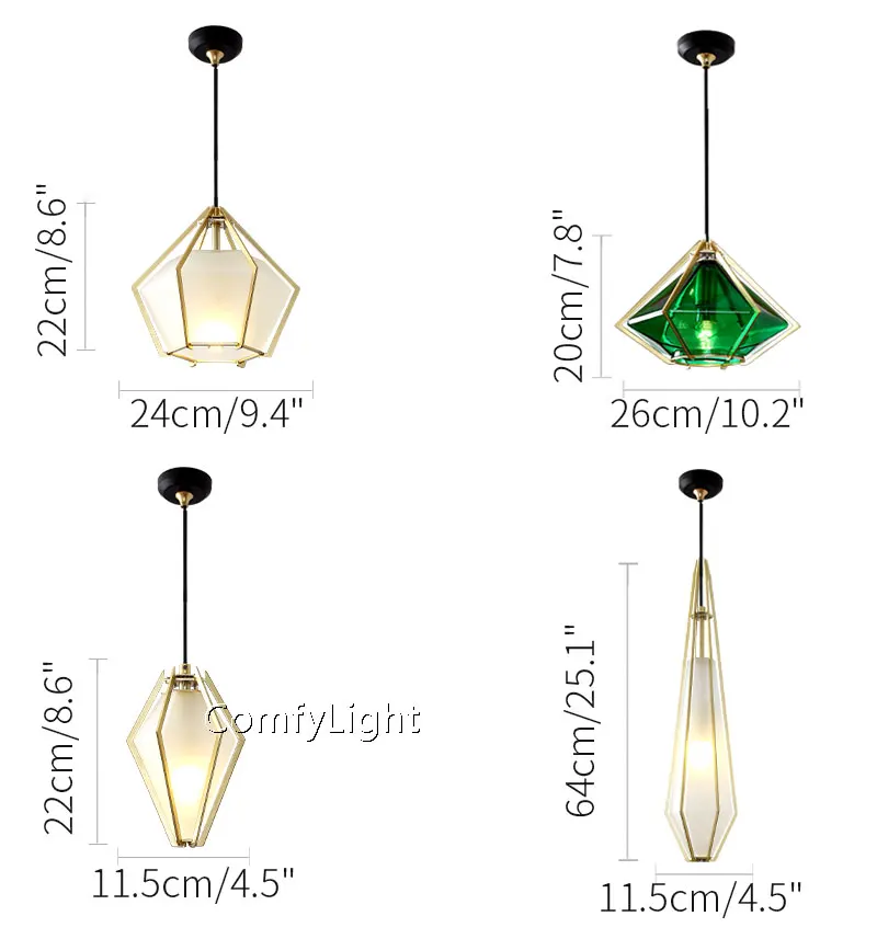 Стекло подвесной светильник Магия висит свет стильный Nordic Стиль LOFT droplight прохода Спальня/Ресторан Дисплей окна современные лампы