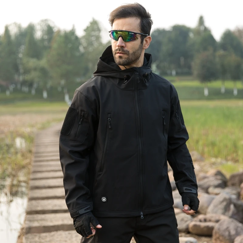 Армейская тактическая куртка IGLDSI Lurker Shark Skin Soft Shell V4 Мужская водонепроницаемая
