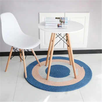 

Round Rugs And Carpets For Home Living Room Tapis Rond Area Rug Alfombras Jute Carpet Kids Room Doormat For Entrance Door Sale
