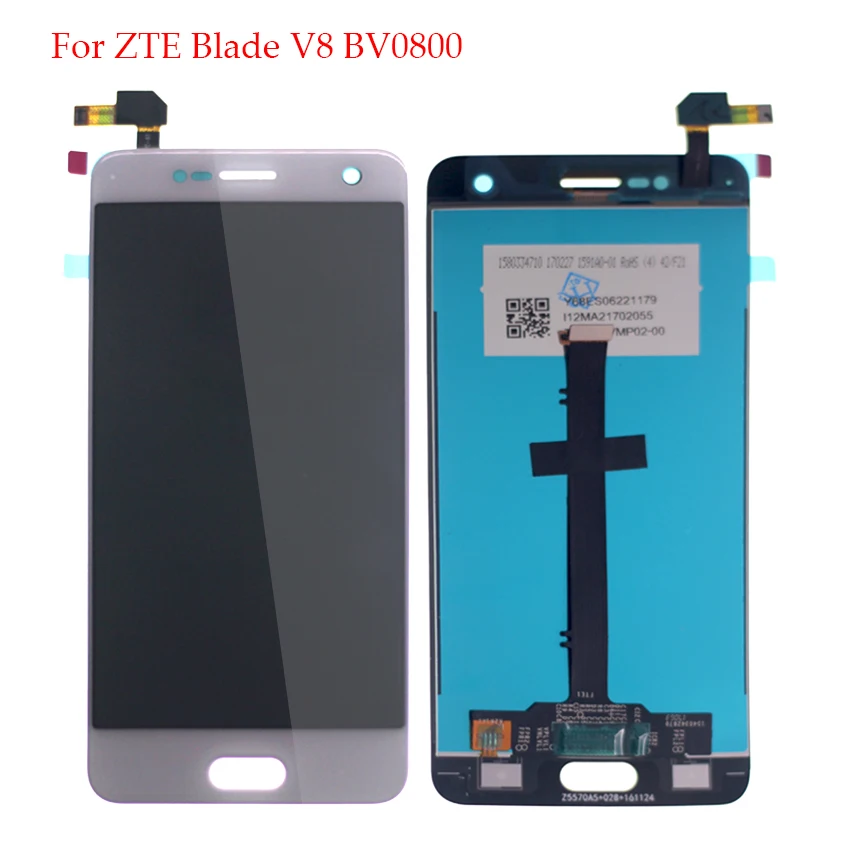 Для ZTE Blade V8 BV0800 ЖК дисплей сенсорный экран дигитайзер для бесплатные