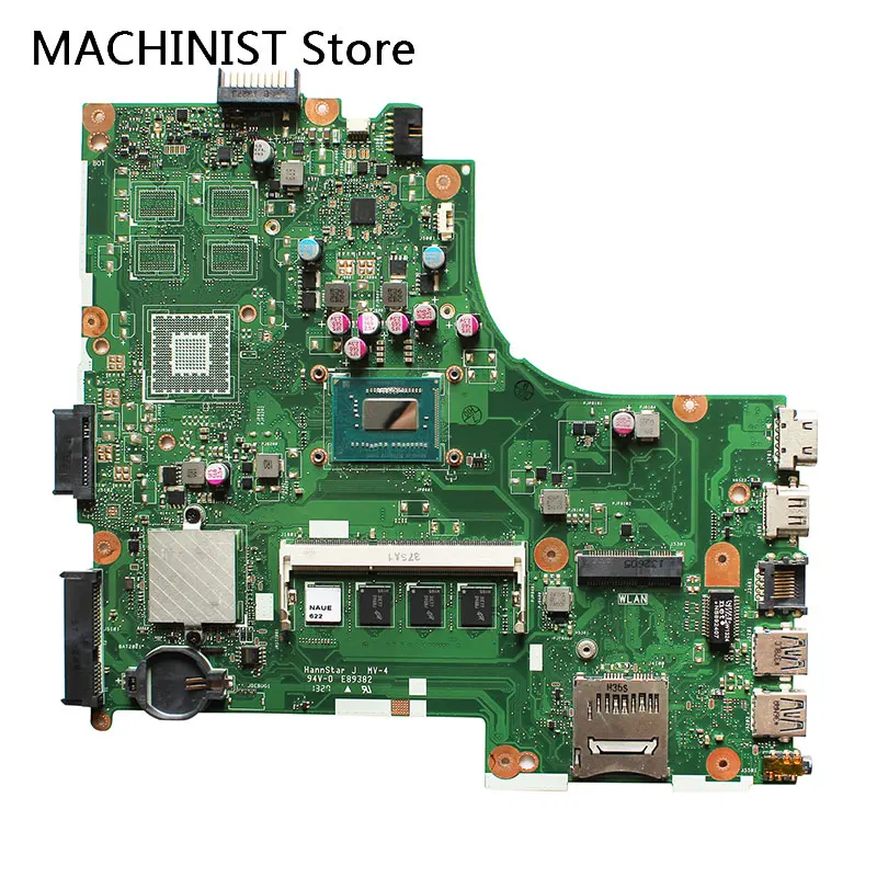 

Original For ASUS X450CA F450V X459CC X450VC X450CC REV 2.1 I5-3337M laptop notebook motherboard 2G DDR3 HM76