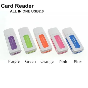 

ALL in ONE USB 2.0 Memory Multi Card Reader for M2 SD SDHC DV Micro SD TF Card In stock