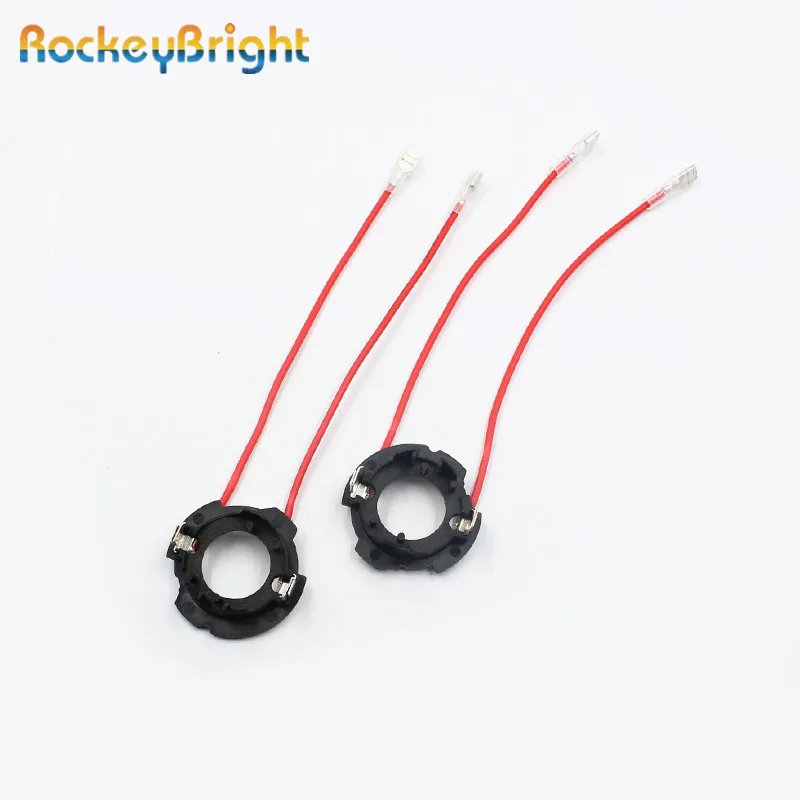Rockeybright H7 Bulb Socket Adapter Holder For VW Jetta golf 5 h7