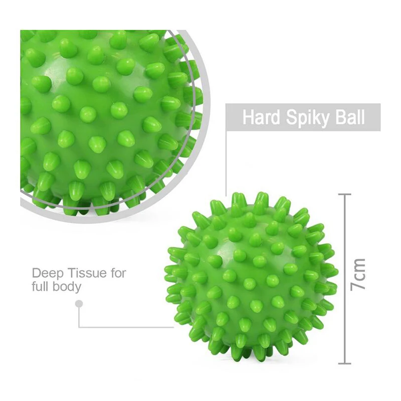 GR Treat Trigger Point Massage Ball Set Peanut Massage Ball Lacrosse Balls Fitness Relieve Gym