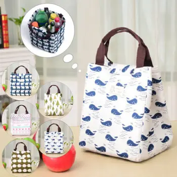 

Large Insulated Lunch Bag Cooler Picnic Travel Food Box fashion Comfortable princess Women Tote Carry Bags