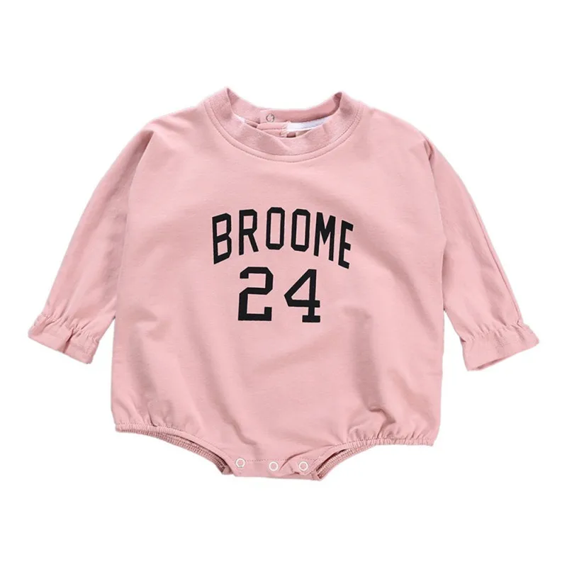 

Summer Girls Boys Long-sleeved Styling Baby Clothing Thin Model Baby Siamese Romper Baby Clothing 6-18M