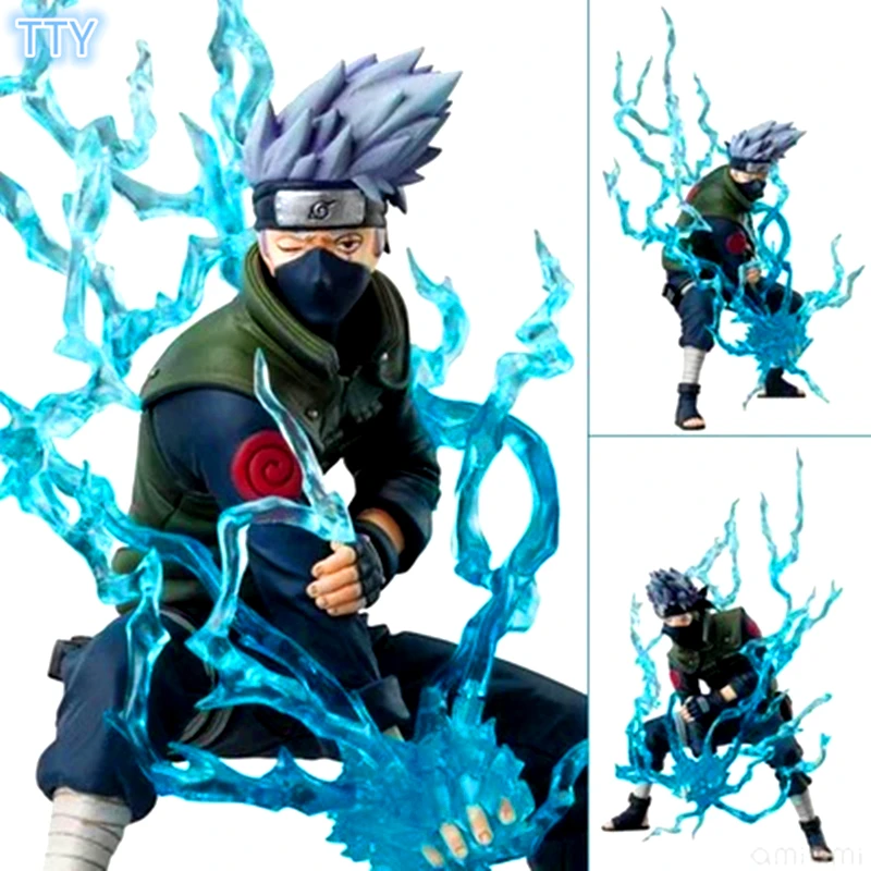 Хит продаж статуя LOL Naruto ZERO KAKASHI Учиха сасуке Наруто экшн фигурка 12 см из ПВХ