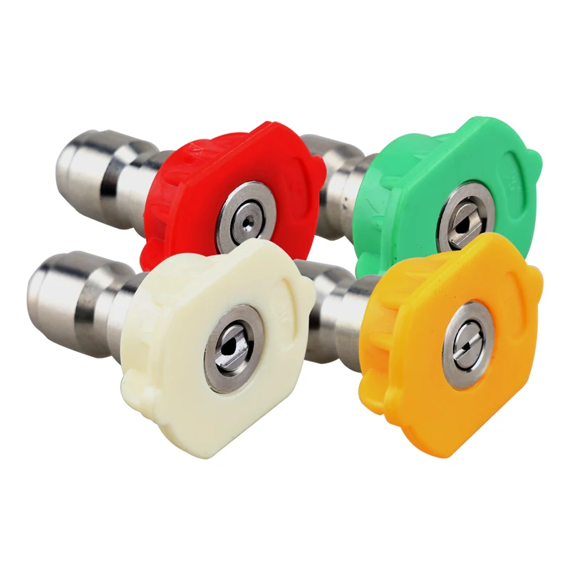 

0 15 25 40 degree 1.0 1.2 1.4 1.6 2.0mm Car quick fitting washing Gun Flat fan spray nozzle cleaning machine equipment water