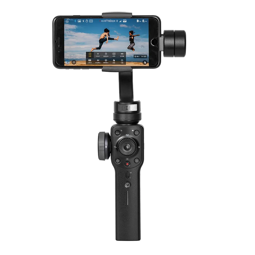 Zhiyun Smooth 4 X ручной карданный стабилизатор для iPhone 8 7 Plus Samsung Galaxy S8 + с шарнирным