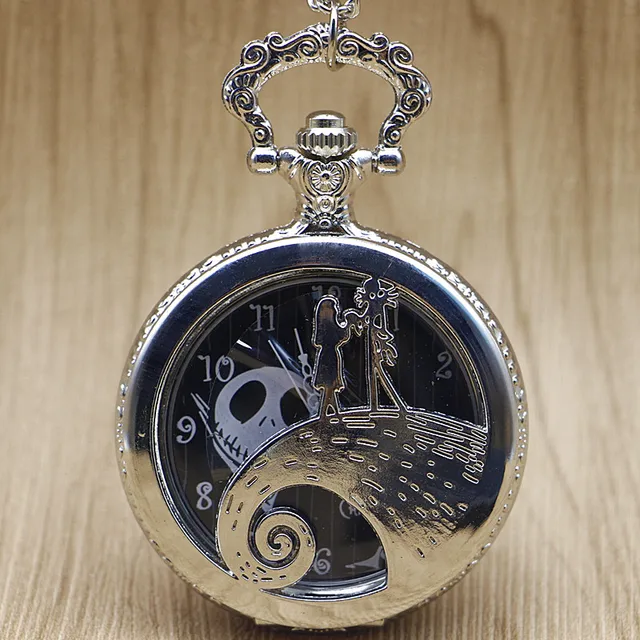 The Nightmare Before Christmas Sally Jack Skellington Color Dial Quartz Pocket W The Nightmare Before Christmas Sally Jack Skellington Color Dial Quartz Pocket W