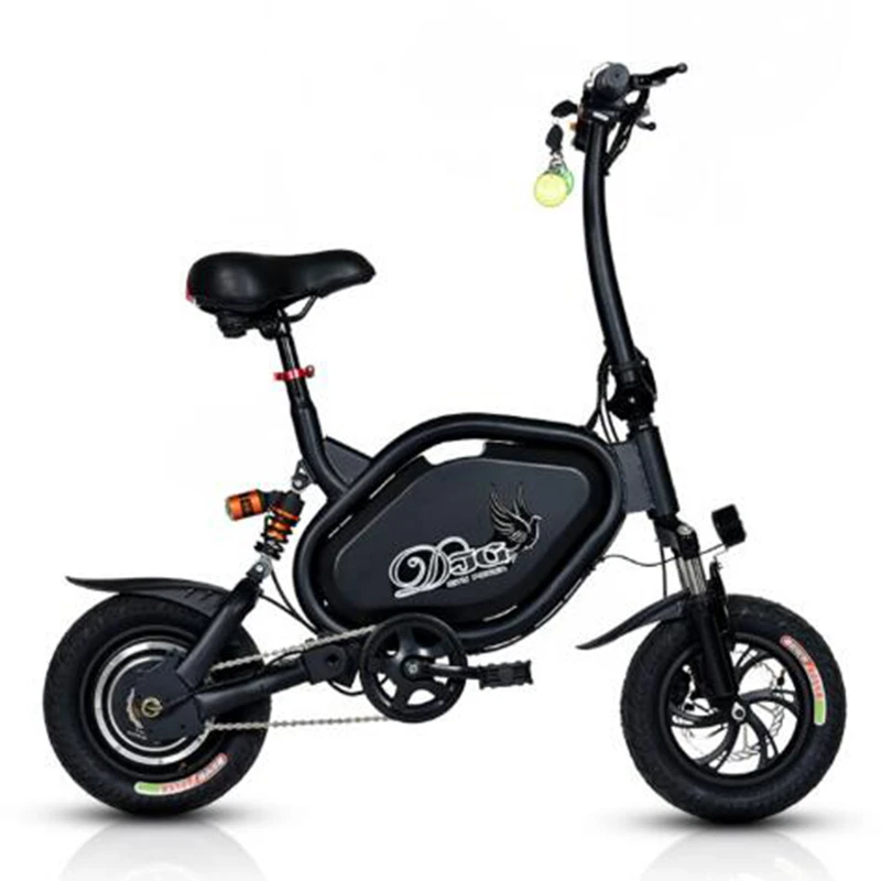 

Electric Bike 48V 500w 18AH Lithium Battery Electric Bicycle Disc Brake Single Seat Cycle Ebike Steel Charcoal Frame with Pedals