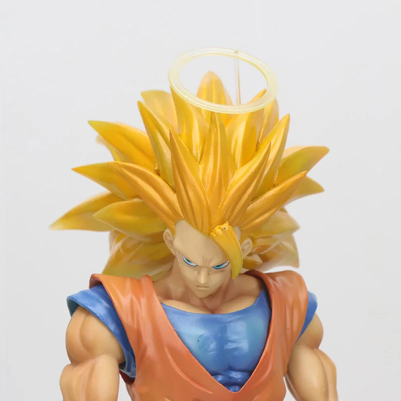 Новое поступление 21 см-28 см Dragon Ball z Super Saiyan 3 goku trunks vegeta ПВХ фигурка игрушка Драконий жемчуг фигурка