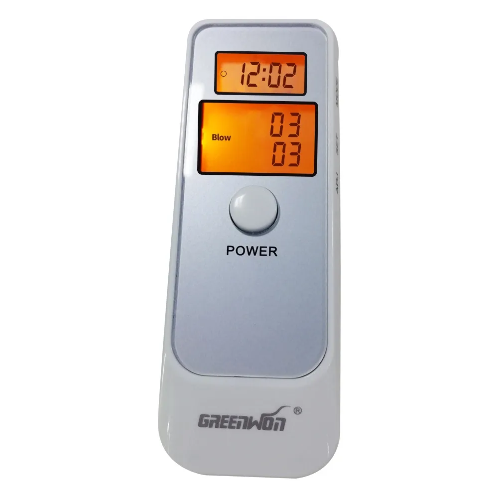 GREENWON Digital Breath Alcohol Tester Breathalyzer lock box, alcohol detector