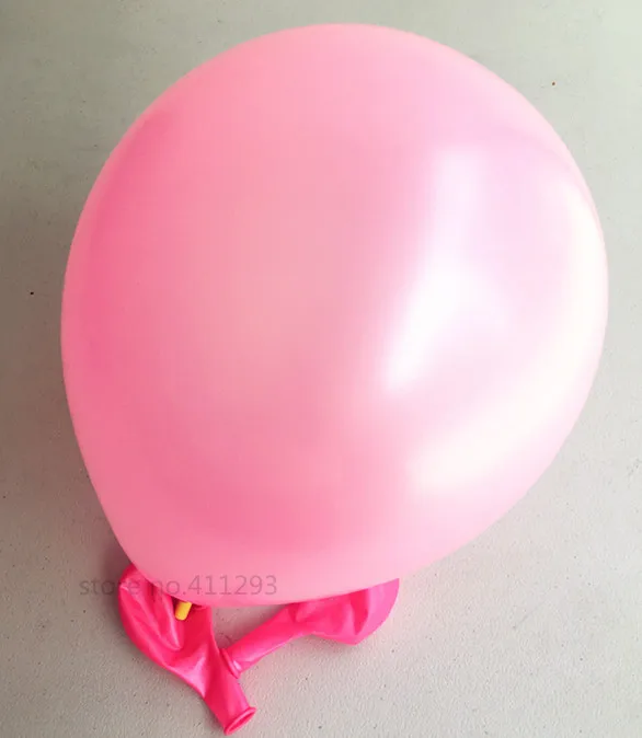 20 шт./лот, 2,2 г, уплотненные металлические шары, свадебные перламутровые шары, шары на день рождения, розовые, синие, черные, золотые, серебряные шары - Цвет: pink