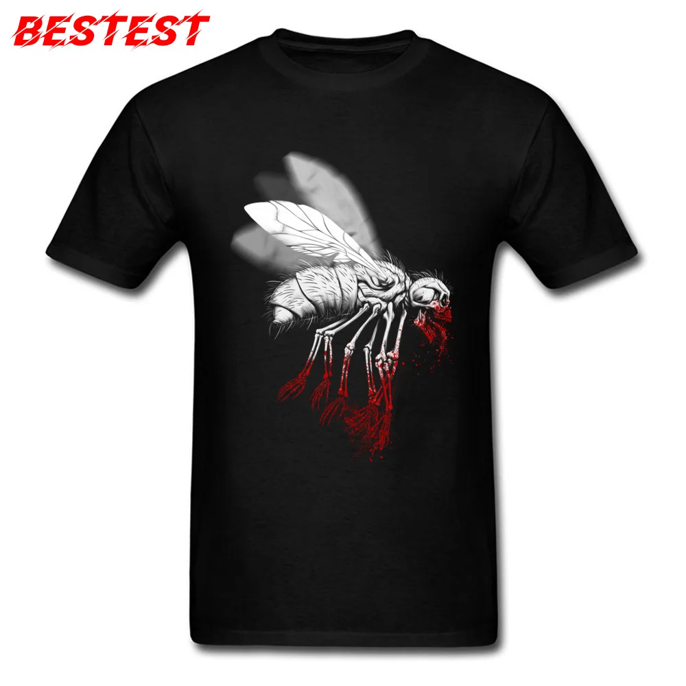 INSECT POLITICS The Fly Summer Summer 100% Cotton O-Neck Youth T Shirt Casual Tops Shirt Fashionable Short Sleeve T Shirt INSECT POLITICS The Fly black