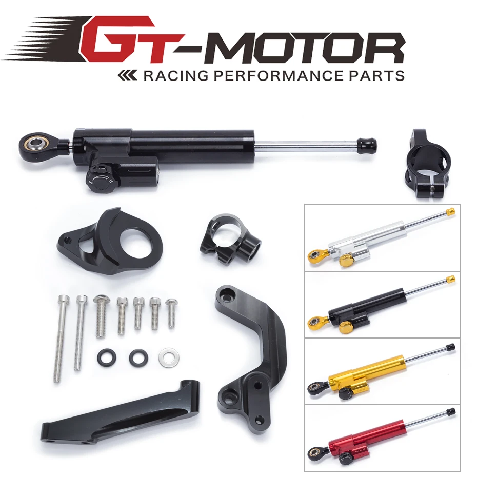 

GT Motor- FREE SHIPPING For SUZUKI GSXR1000 2009-2015 2016 2017 Motorcycle Aluminium Steering Stabilizer Damper Mounting Bracket