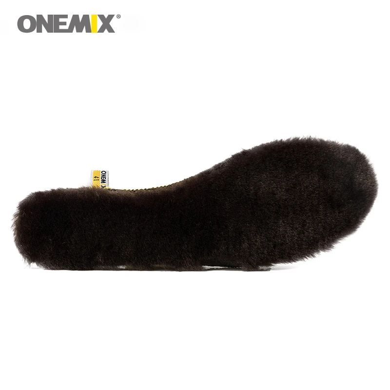 Onemix эластичные стельки для зимних ботинок теплая стелька здоровье вставки обуви
